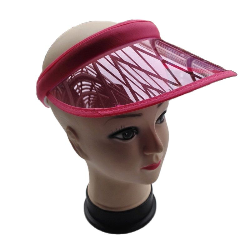 Baseball Cap Structured - Nieuwe Eenvoudige Transparante Pvc Plastic Zonnekleppen