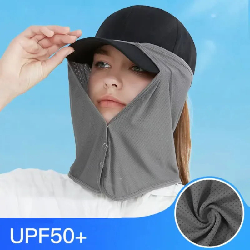 Visor Sun Hat - Sneldrogende vismuts Gezicht Hals Zonnescherm Maskers