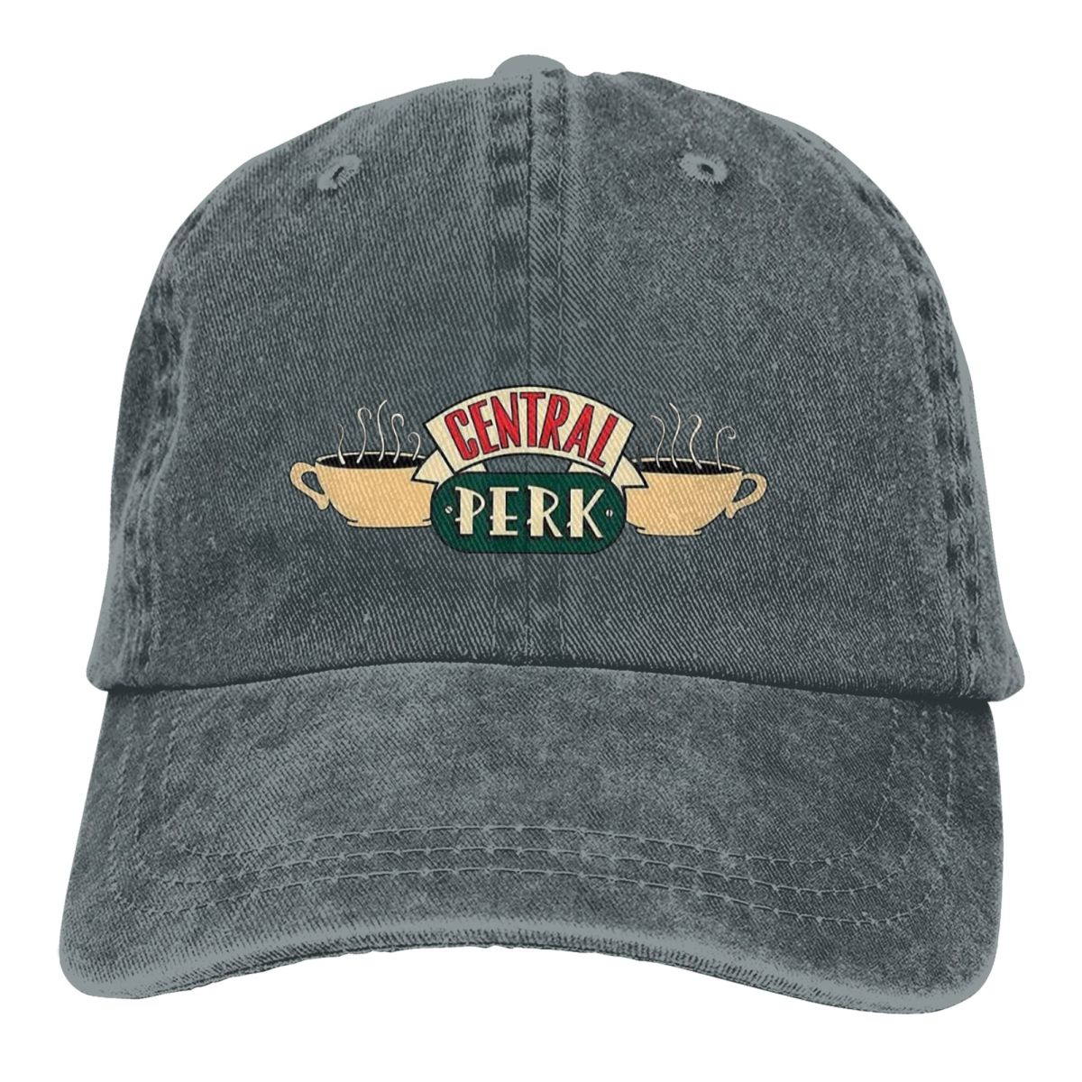 Golf Cap Dad - Gewassen Heren Baseball Cap Koffie Winkel