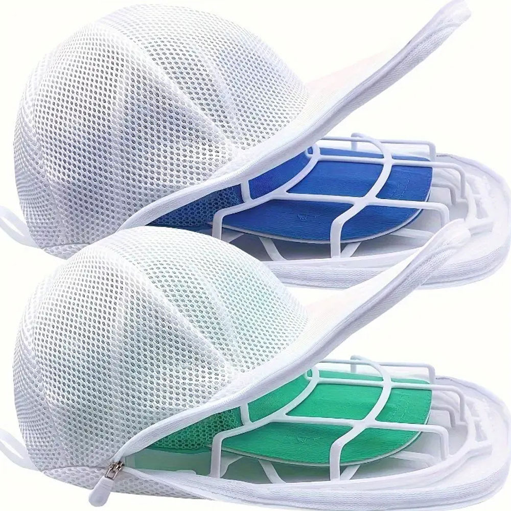 Baseball Cap Structured - Wasmachine Hoedreinigingskooi met ritssluiting - Geschikt