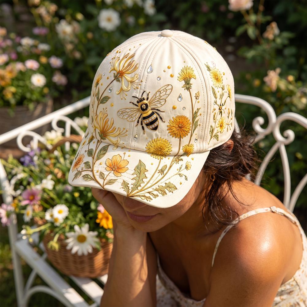 Dad Hat Cotton - Ademende katoenen baseballpet voor dames, verstelbare
