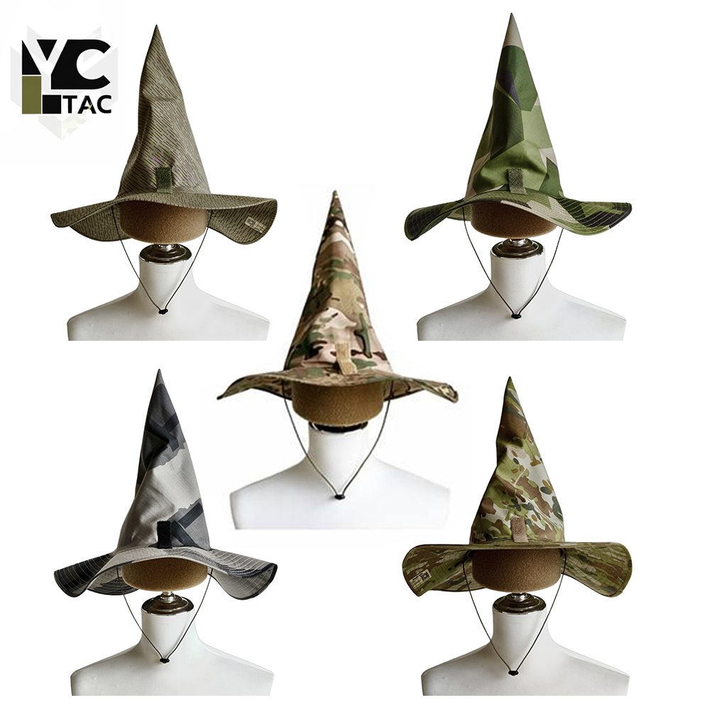 Boonie Hat Tactical - YCTAC Camo Wizard Hat Tactische Boonie