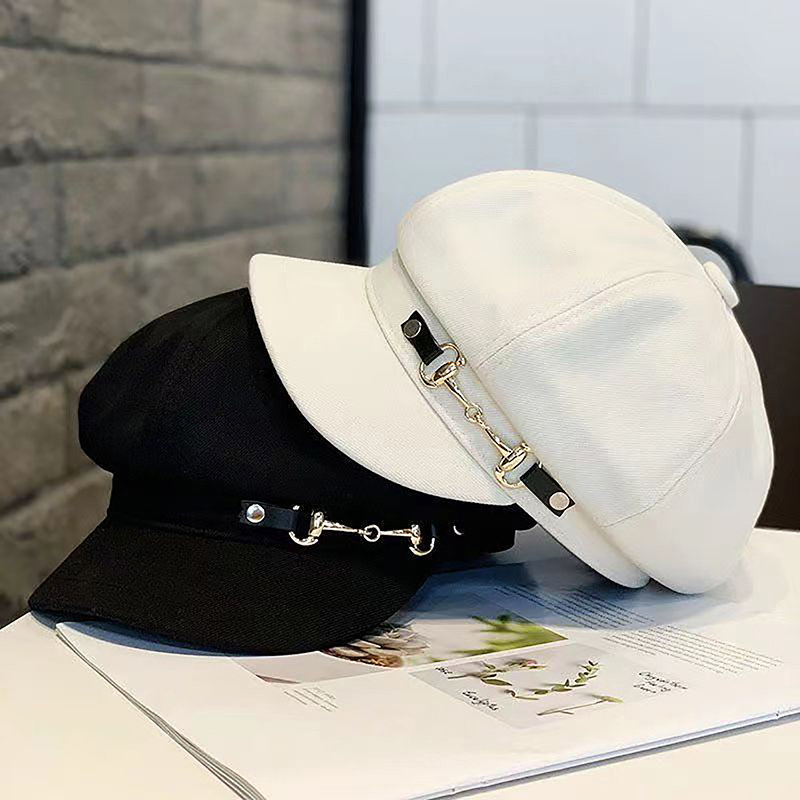 Dad Hat Cotton - Winter Vrouwen Baretten Vrouwelijke Retro Baretten