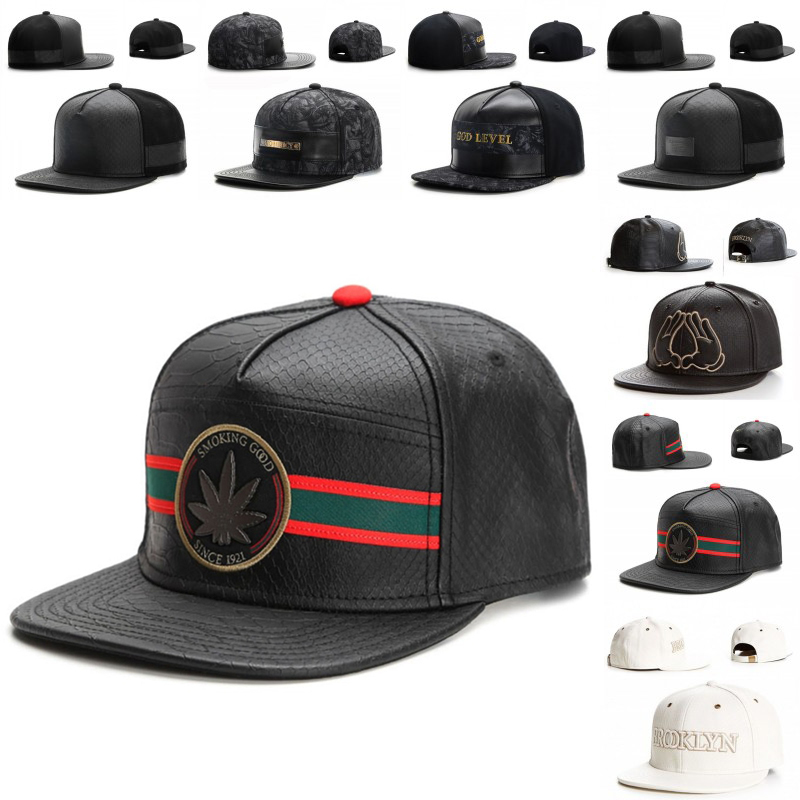 Baseball Cap Structured - Modemerk Lederen Cap Baseball Cap voor