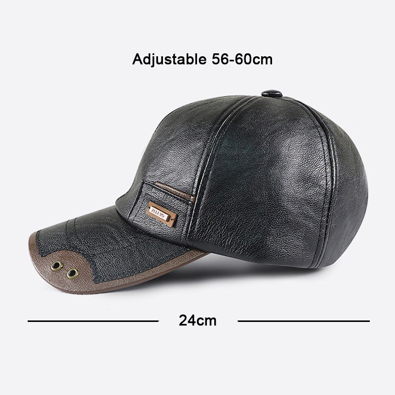 Retro PU lederen baseballpet h - Baseball Cap Structured recensie en prijs