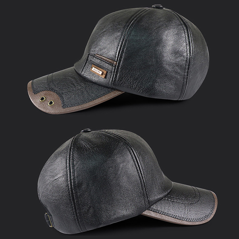 Retro PU lederen baseballpet h - Baseball Cap Structured recensie en prijs