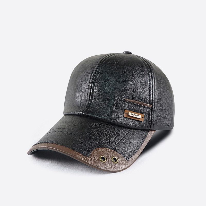 Retro PU lederen baseballpet h - Baseball Cap Structured recensie en prijs