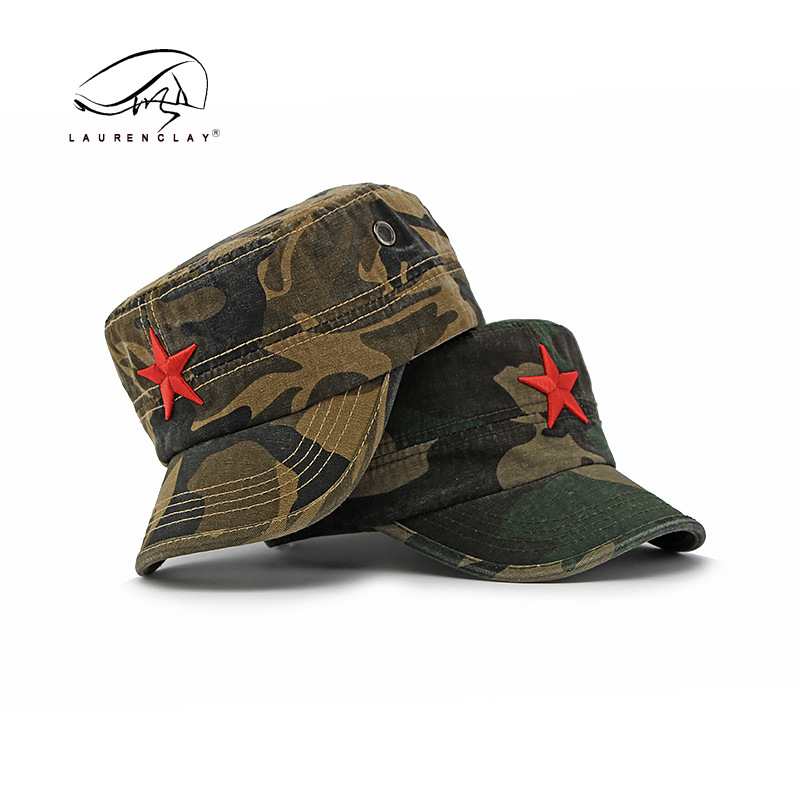 Heren Camouflage Flat Top Base - Dad Hat Cotton recensie en prijs