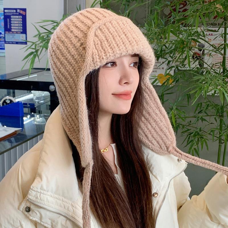 Herfst Winter gebreide oorwarm - Trapper Hat Ear Flap recensie en prijs