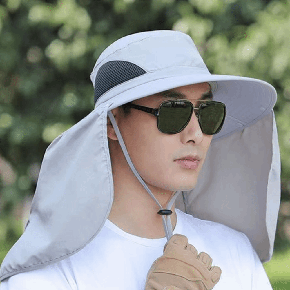 Casual stoffen herenzonnehoed  - Visor Sun Hat recensie en prijs