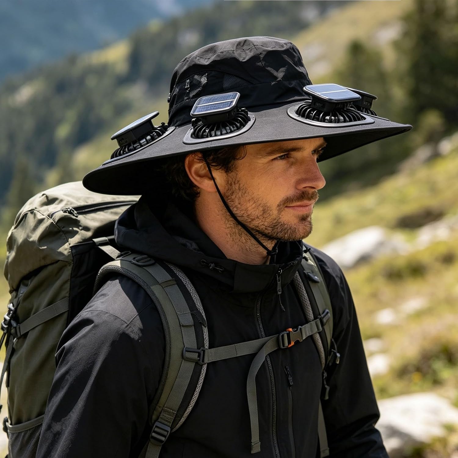 Zonnehoed met 6 ventilatoren,  - Visor Sun Hat recensie en prijs