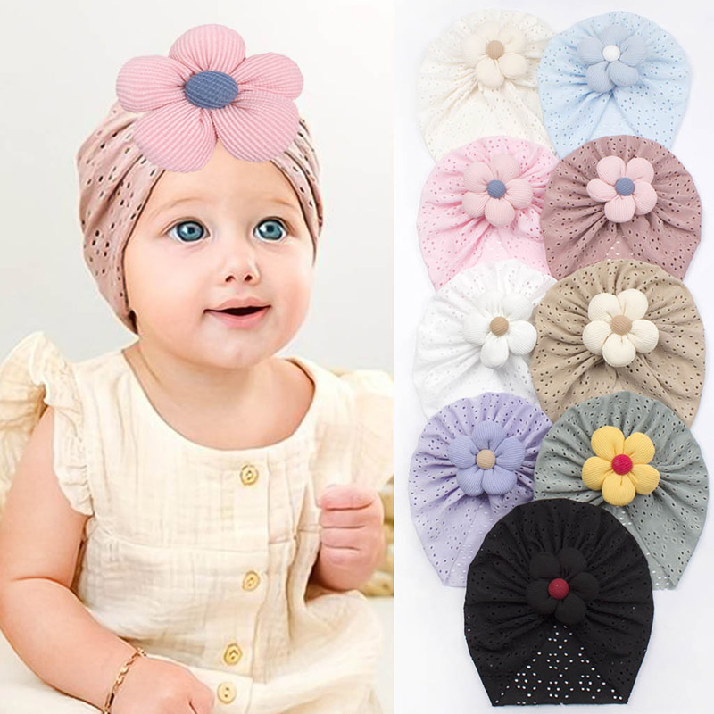 3D Bloem Baby Tulband Cap Zome - Dad Hat Cotton recensie en prijs