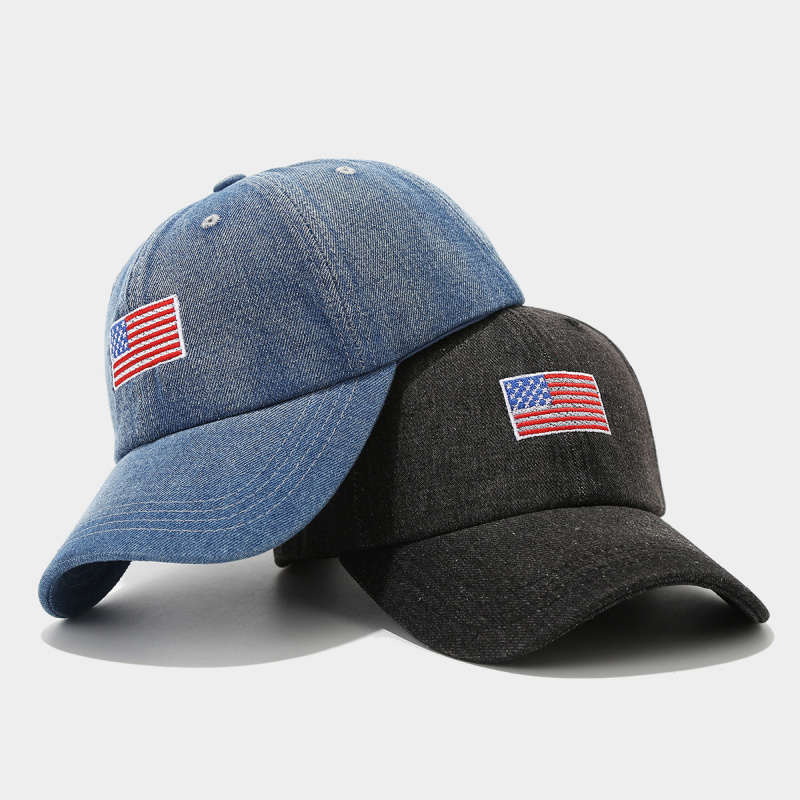 Vintage gewassen denim basebal - Dad Hat Cotton recensie en prijs